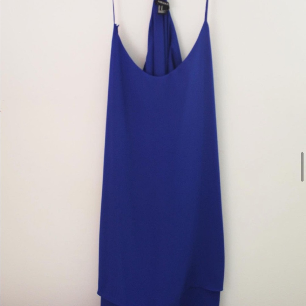 Blue dress